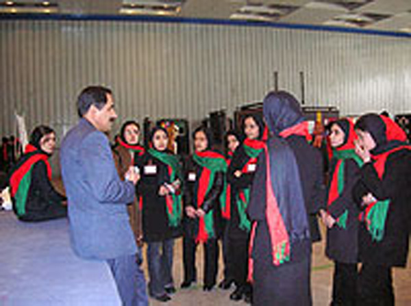 CCAA Members with Director, Rahraw Omarzad