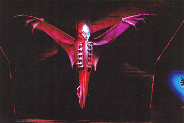 H.R. Giger
<br>Installation of artwork
<br>VIP room at Limelight, 1999-2002