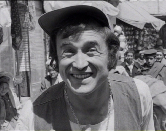 Latif Ahmadi<br>
Still from <em>Akhtar Maskara (Akhtar the Joker)</em>, 1980<br>
Afghan Film Archives