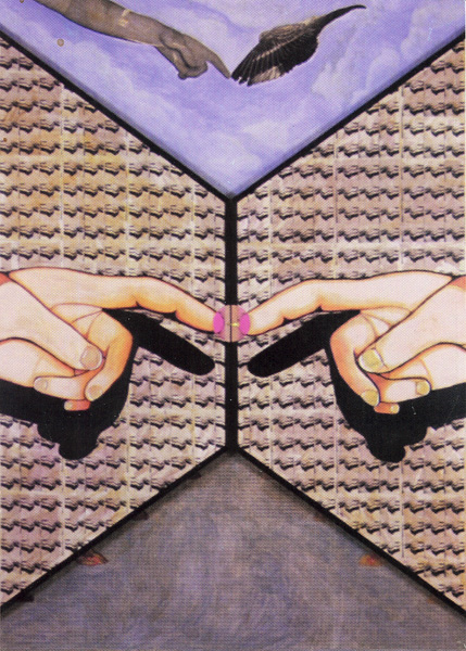 Catya Plate
<br><em>No Non-sense</em>
<br>Exhibition invitation card
<br>Curated by Leeza Ahmady & Jacob Fuglsang Mikkelsen at LL Gallery