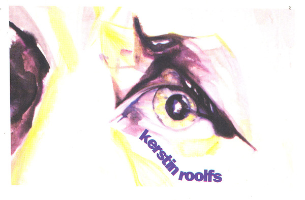 Kerstin Roolfs
<br><em>Up to Now</em>
<br>Exhibition invitation card
<br>Exhibition curated by Leeza Ahmady at LL Gallery, 2000