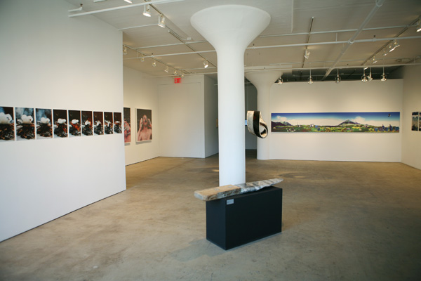 <center><em>Paradox of Polarity</em>, 2007
<br>Installation view
<br>Exhibition curated by Leeza Ahmady at Bose Pacia, NY</center>