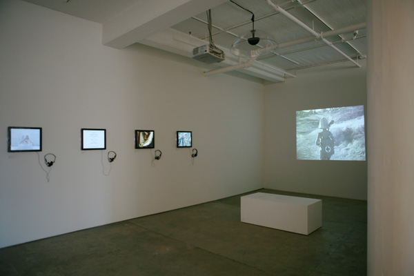 <center><em>Paradox of Polarity</em>, 2007
<br>Installation view
<br>Exhibition curated by Leeza Ahmady at Bose Pacia, NY</center>