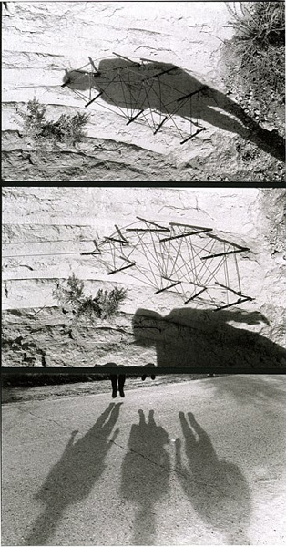 Gulnana Kasamalieva and Murtabek Djoumaliev
<br><em>Shadows</em>, 2001
<br>Photography Series, Gelatin Prints, 8 Photographs
<br>40 x 60 cm or 17.5 x 24 in