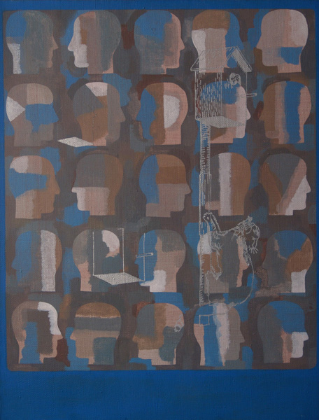 Galim Madanov
<br><em>Transgressions</em>
<br>Oil on canvas