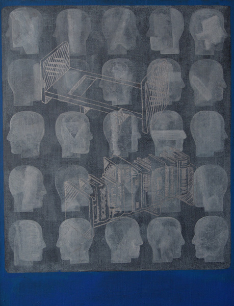 Galim Madanov
<br><em>Transgressions</em>
<br>Oil on canvas