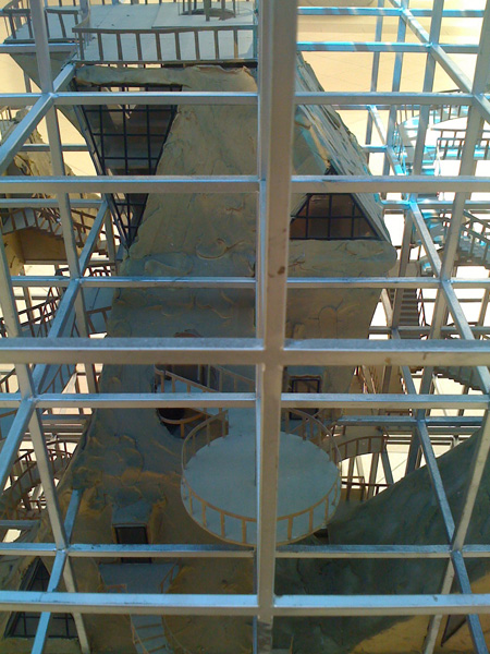 <center><em>The Silk Code</em>, 2008
<br>Installation view
<br>Exhibition curated by Leeza Ahmady in Astana, Kazakhstan</center>