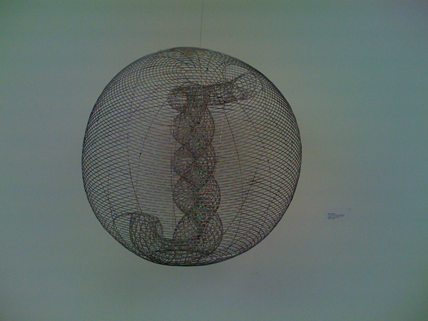 <center><em>The Silk Code</em>, 2008
<br>Installation view
<br>Exhibition curated by Leeza Ahmady in Astana, Kazakhstan</center>
