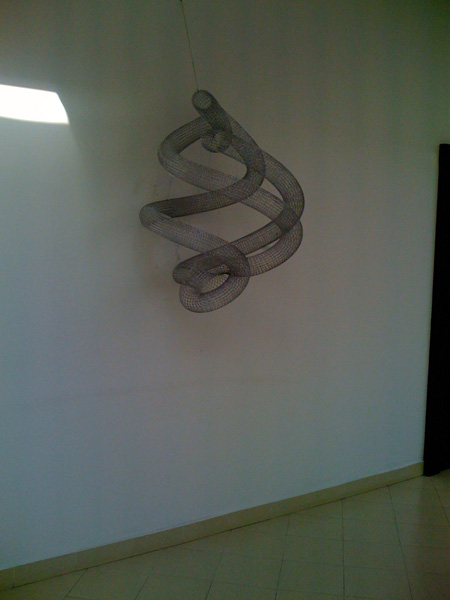 <center><em>The Silk Code</em>, 2008
<br>Installation view
<br>Exhibition curated by Leeza Ahmady in Astana, Kazakhstan</center>