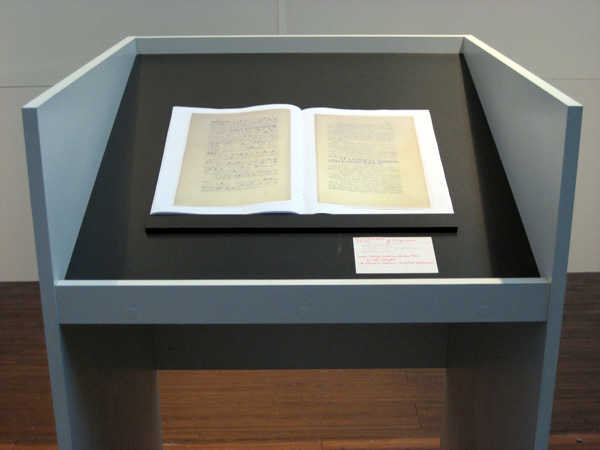 <center>Dilek Winchester
<br><em>On Reading and Writing: 3 First Turkish Novels</em>, 2007, Paper, cardboard, mixed media
<br>Courtesy of the artist and ARS AEVI, Museum/Centre of Contemporary Art Sarajevo</center>