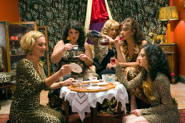 Gulsun Karamustafa
<br>Video stills from <em>The City and Secret Panther Fashion</em>, 2007, DVD, Projection, 13 minutes
<br>Courtesy of the artist
