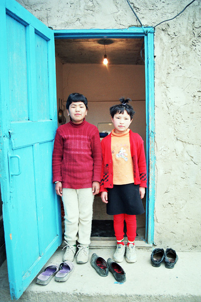 Yelena Vorobyeva & Viktor Vorobyev
<br><em>Kazakhstan. Blue Period.</em> 2002-2005, Color photographs
<br>Courtesy of the artists