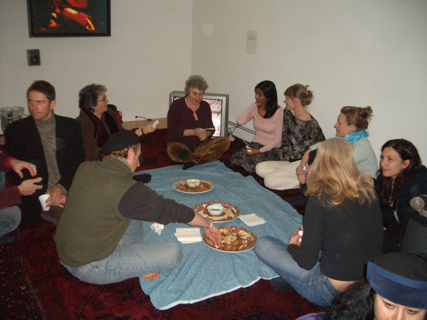 <em>All you can eat Keecheerii Kooroot</em>
<br>Performance
<br>The Taste of Others exhibition
<br>Curated by Leeza Ahmady at apexart New York, 2005