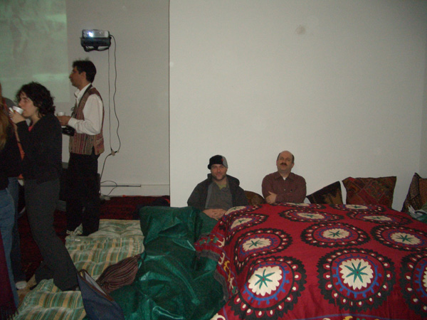 <em>Sandalee</em>
<br>Installation
<br>The Taste of Others exhibition
<br>Curated by Leeza Ahmady at apexart New York, 2005