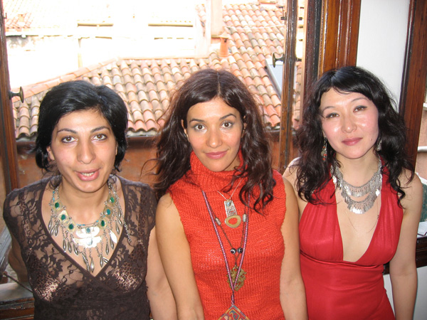Natalia Mali, Leeza Ahmady, & Almagul Menlibayeva
<br>Venice Biennial, 2005