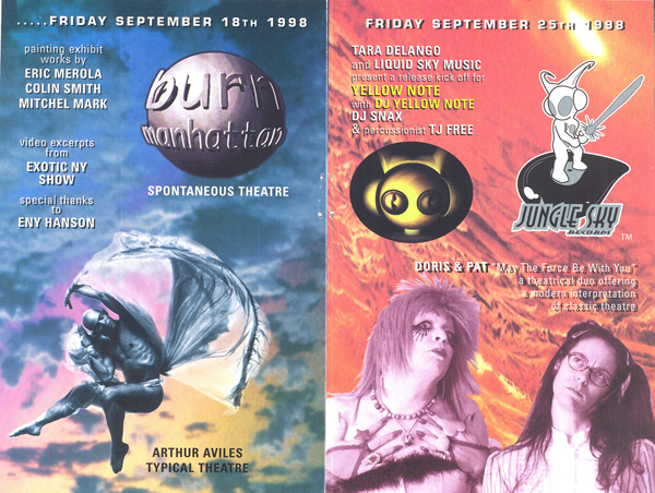 <em>Vision 21: Series</em>
<br>A multimedia art experience
<br>Summer 1998 brochure
<br>Program curated by Leeza Ahmady