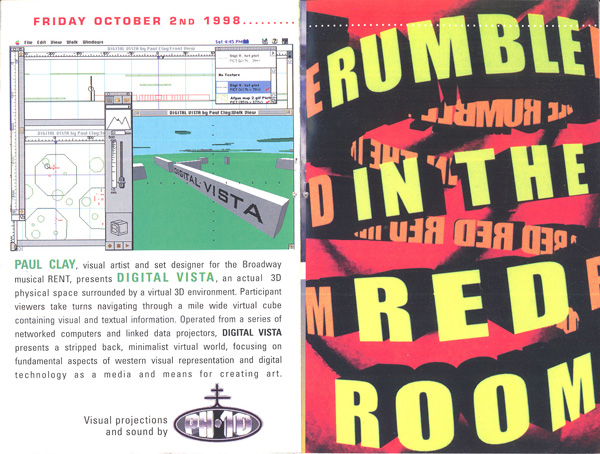 <em>Vision 21: Series</em>
<br>A multimedia art experience
<br>Summer 1998 brochure
<br>Program curated by Leeza Ahmady