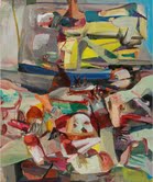 Haeri Yoo
<br><em>Pain Patch</em>, 2008
<br>Acrylic and tempera on canvas
<br>72 x 60 in
<br>ARTSingapore: Art Connoisseurs and Collectors
<br>Thomas Erben Gallery
<br>Presented by Thomas Erben