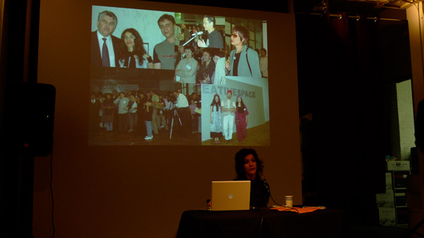 Leeza Ahmady
<br>Presentation of Curatorial Talk
<br>Arte East Across Histories Series, Cabinet Space, 2009