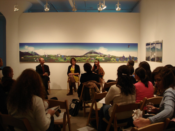 <i>The Paradox of Polarity: Contemporary Art from Central Asia</i>
<br>Leeza Ahmady, Summer Coish and Rafis Abazov
<br>Curatorial Walk Through and Talk, 2007
