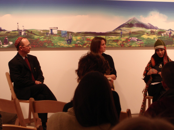 <i>The Paradox of Polarity: Contemporary Art from Central Asia</i>
<br>Leeza Ahmady, Summer Coish and Rafis Abazov
<br>Curatorial Walk Through and Talk, 2007